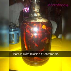 Apéro de chez nous... Ecorces d'arbre, très bon pour la digestion