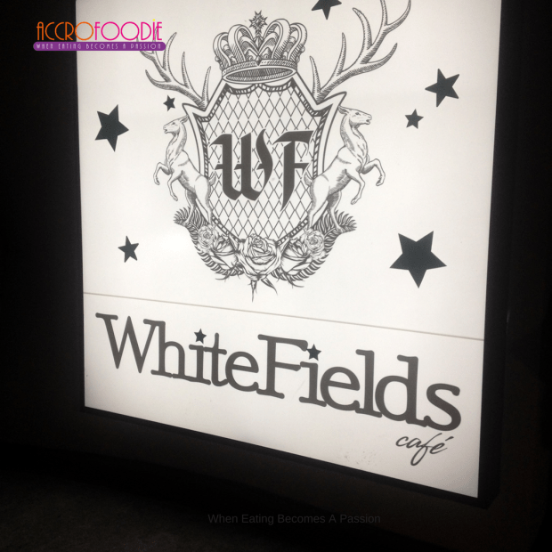 Visite du whitefields café restau-bar.