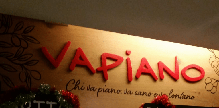 L'entrée du Vapiano
